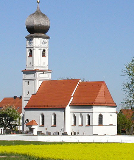 Filialkirche St. Martin in Biberbach
