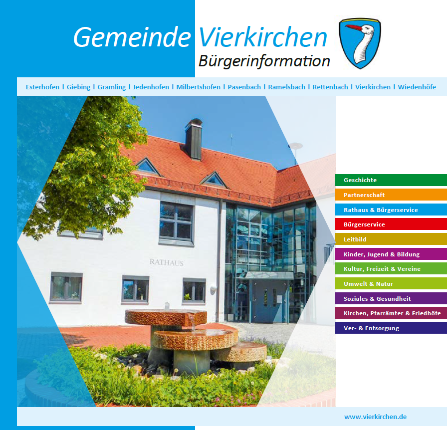 Bürgerbroschüre der Gemeinde Vierkirchen